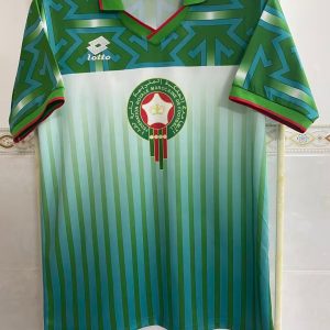 Morocco 1994-1995 Away Retro Jersey - Men Green