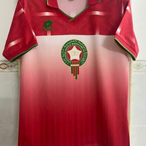 Morocco 1994-1995 Home Retro Jersey - Men Red