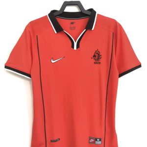Netherlands 1998 Home Retro Jersey - Men Orange