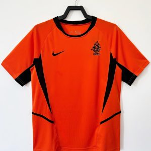 Netherlands 2002 Home Retro Jersey - Men, Orange