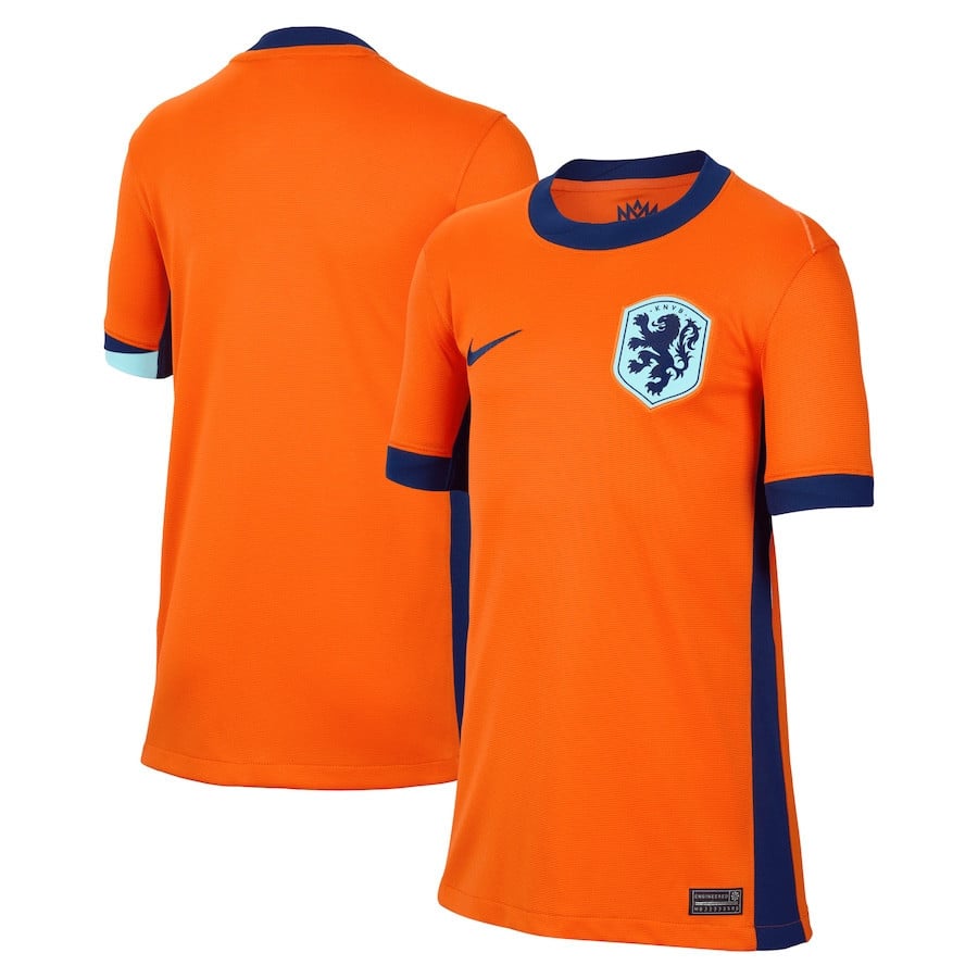 Netherlands National Team 2024 Home YOUTH Jersey - Orange