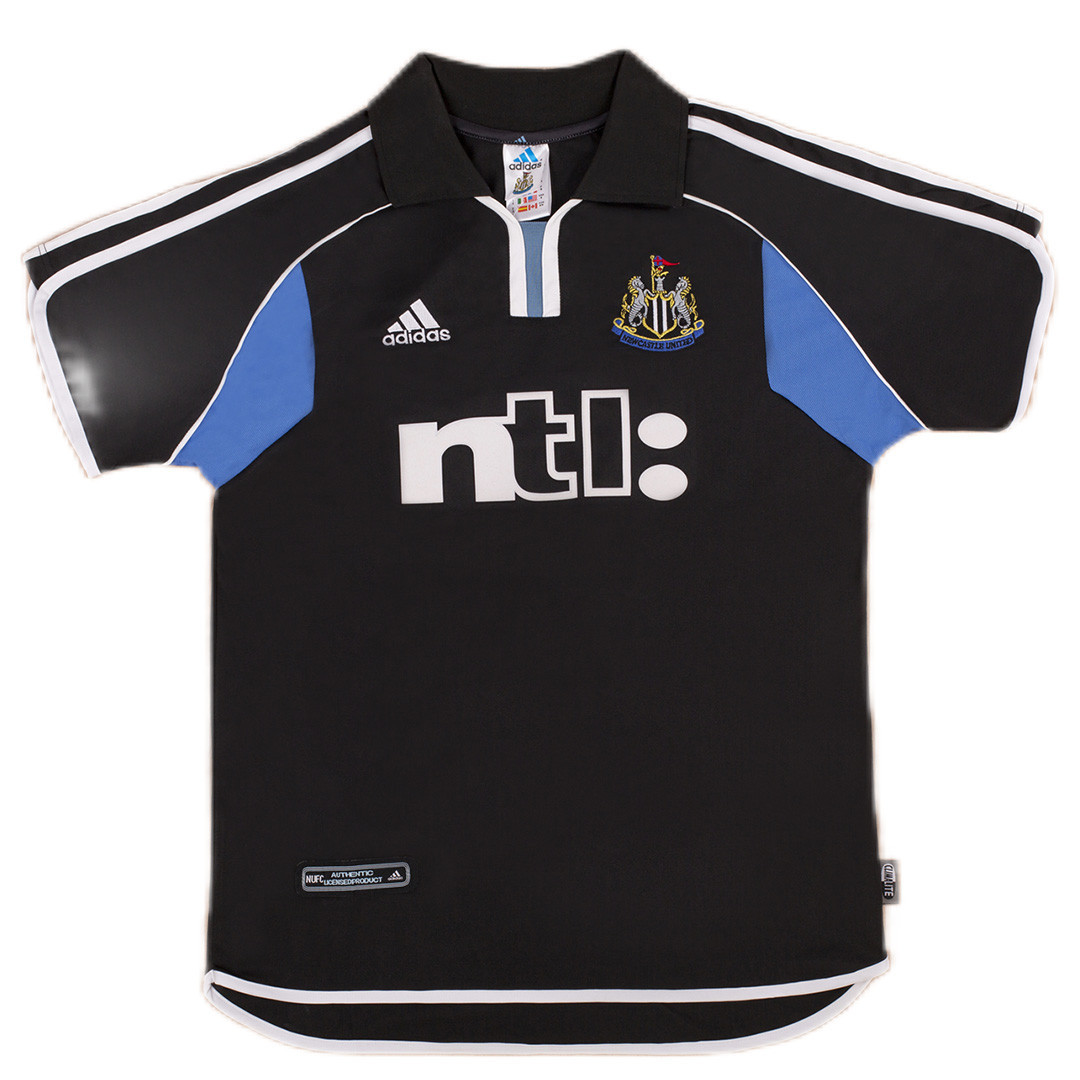 Newcastle 2000/01 Away Retro Men Jersey - Black