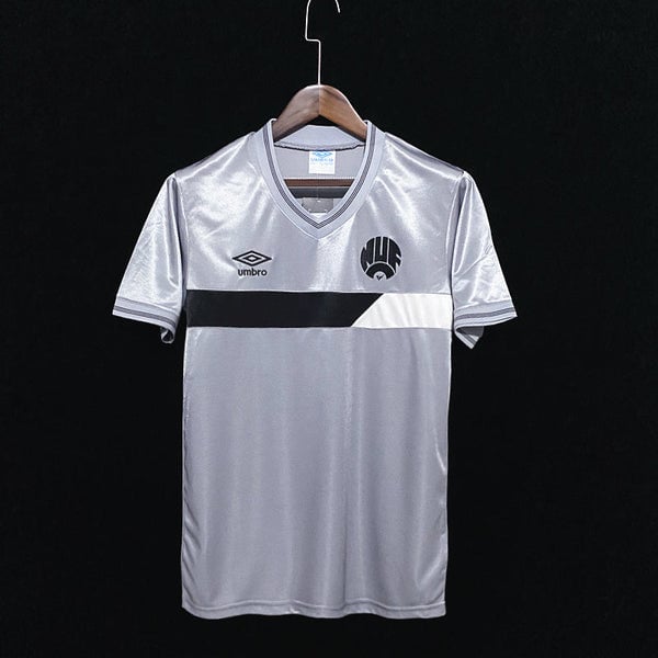 Newcastle United 1986 Away Retro Men Jersey - Gray