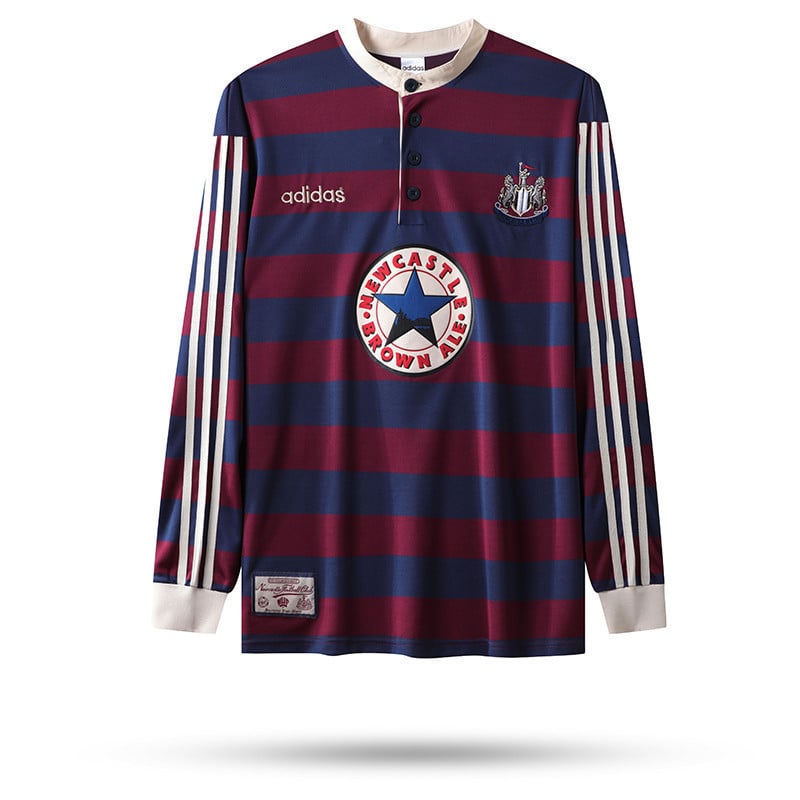 Newcastle United 1995-1996 Men Retro Jersey - Long Sleeve