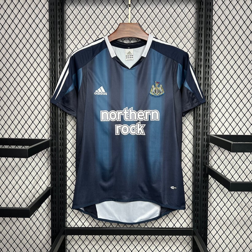 Newcastle United F.C. 2004/05 Away Retro Men Jersey - Navy
