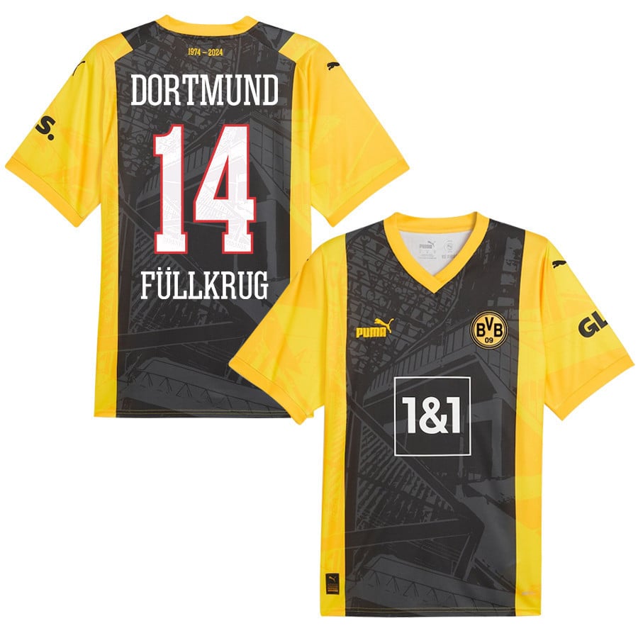Niclas Füllkrug 14 Borussia Dortmund 2024/25 Special Edition Jersey - Men Black