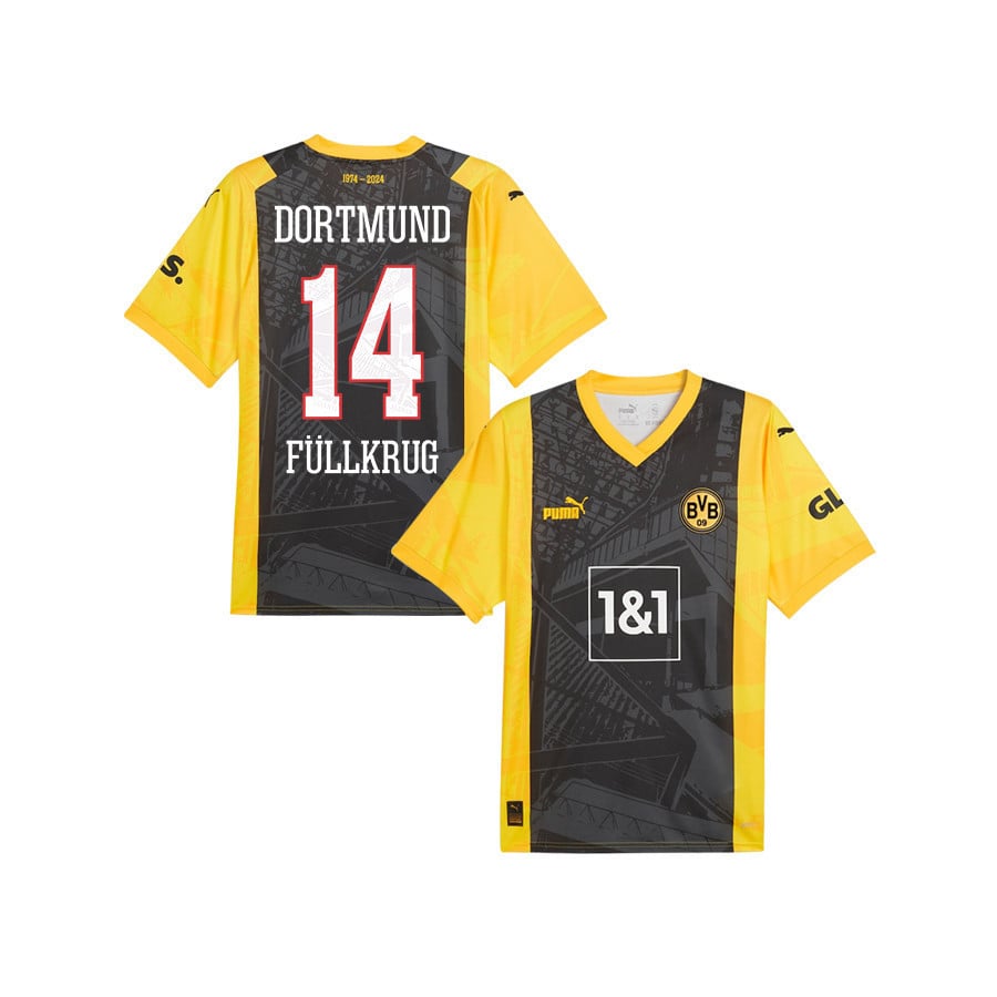Niclas Füllkrug 14 Borussia Dortmund 2024/25 YOUTH Special Edition Jersey - Black