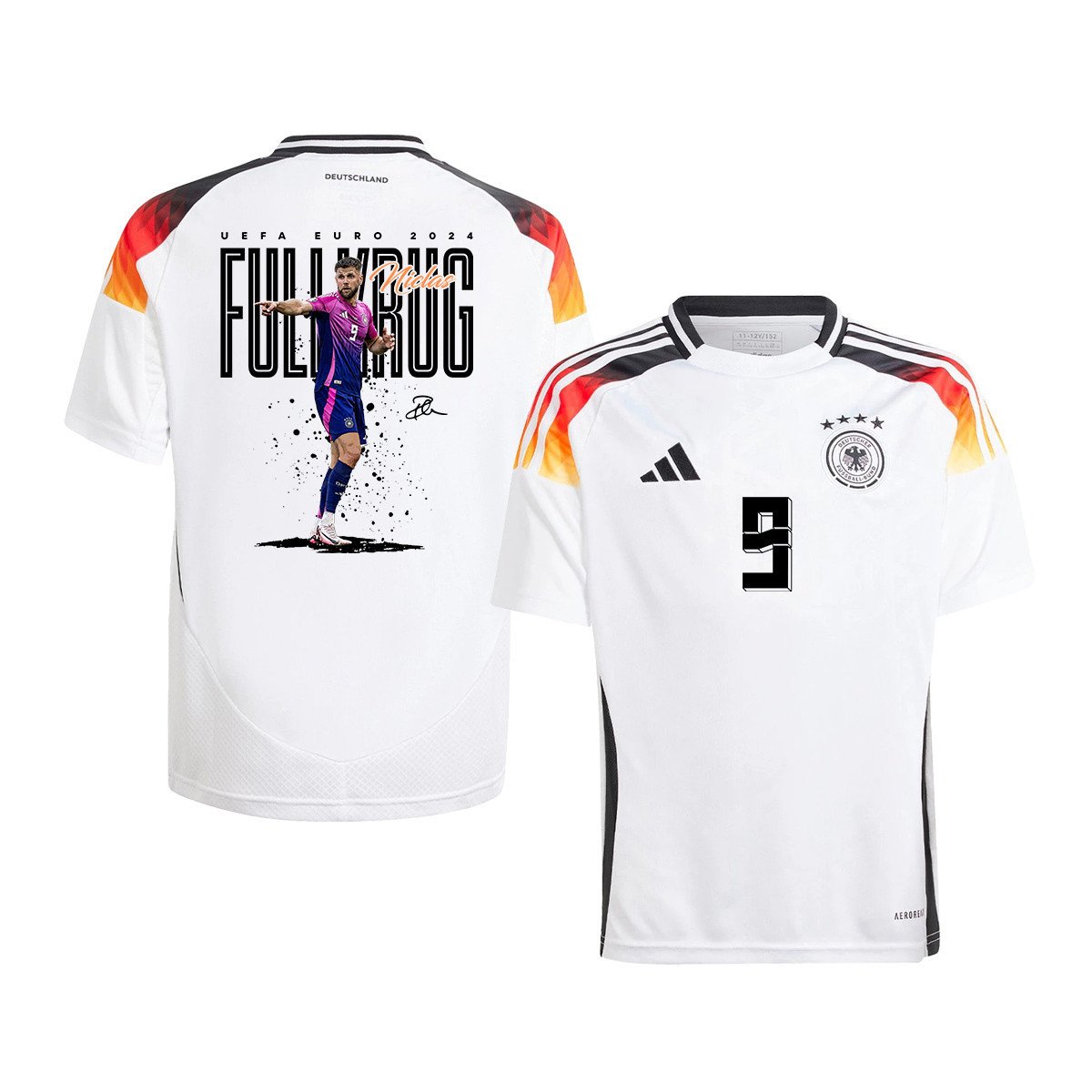 Niclas Füllkrug 9 Football Icon Germany 2024/25 YOUTH Jersey