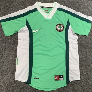 Nigeria 1998 Home Retro Jersey - Men Green