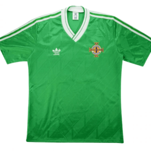 Northern Ireland 1988 Home Retro Men Jersey - Green
