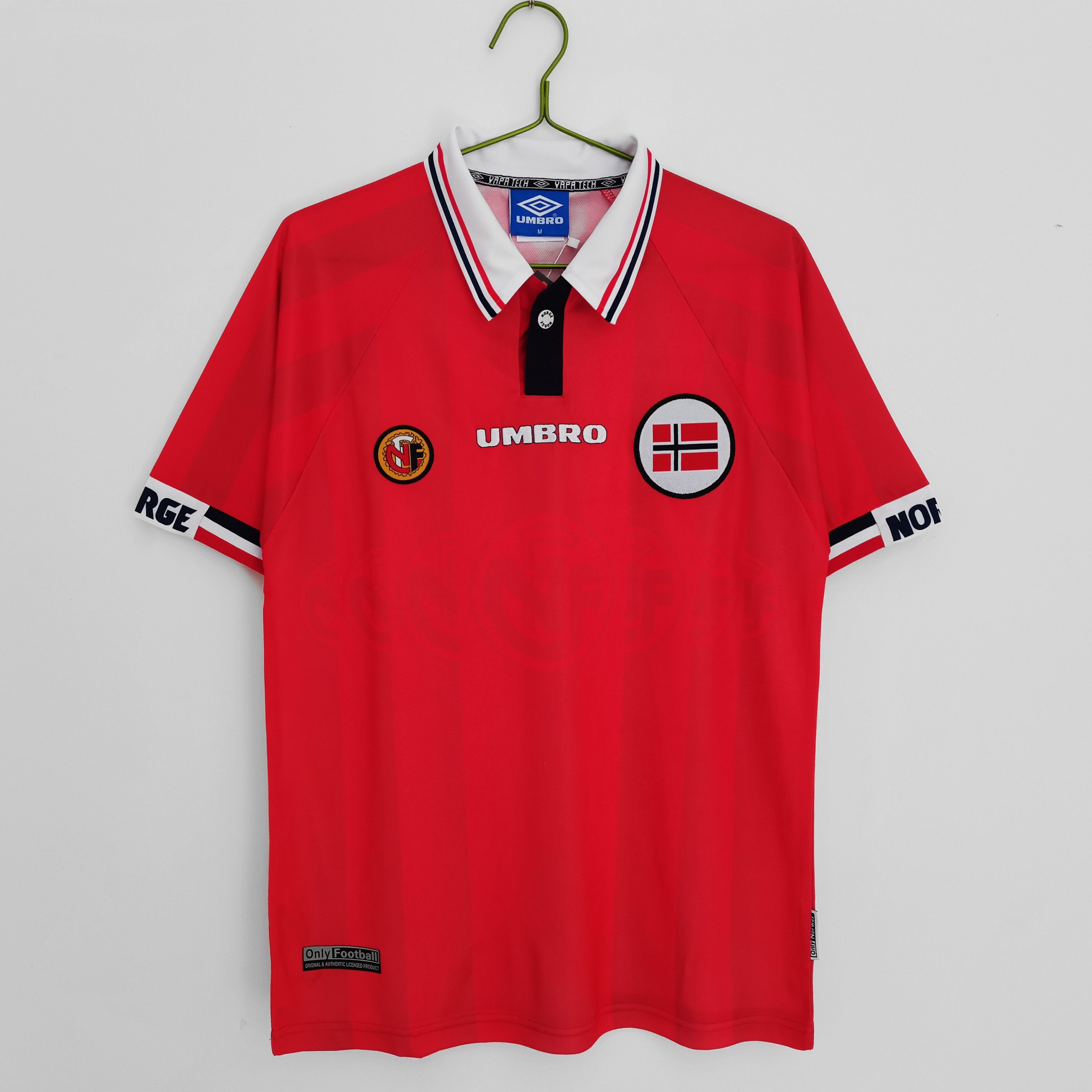 Norway 1998/99 Home Retro Men Jersey - Red