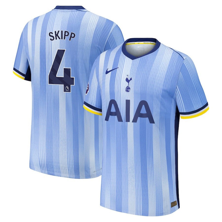 Oliver Skipp 4 Tottenham Hotspur 2024/25 Away Men Jersey - Blue
