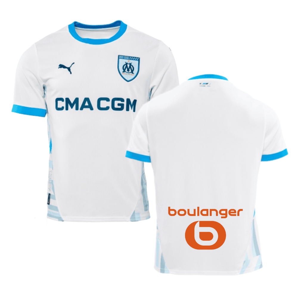 Olympique de Marseille 2024/25 Home Men Jersey - White