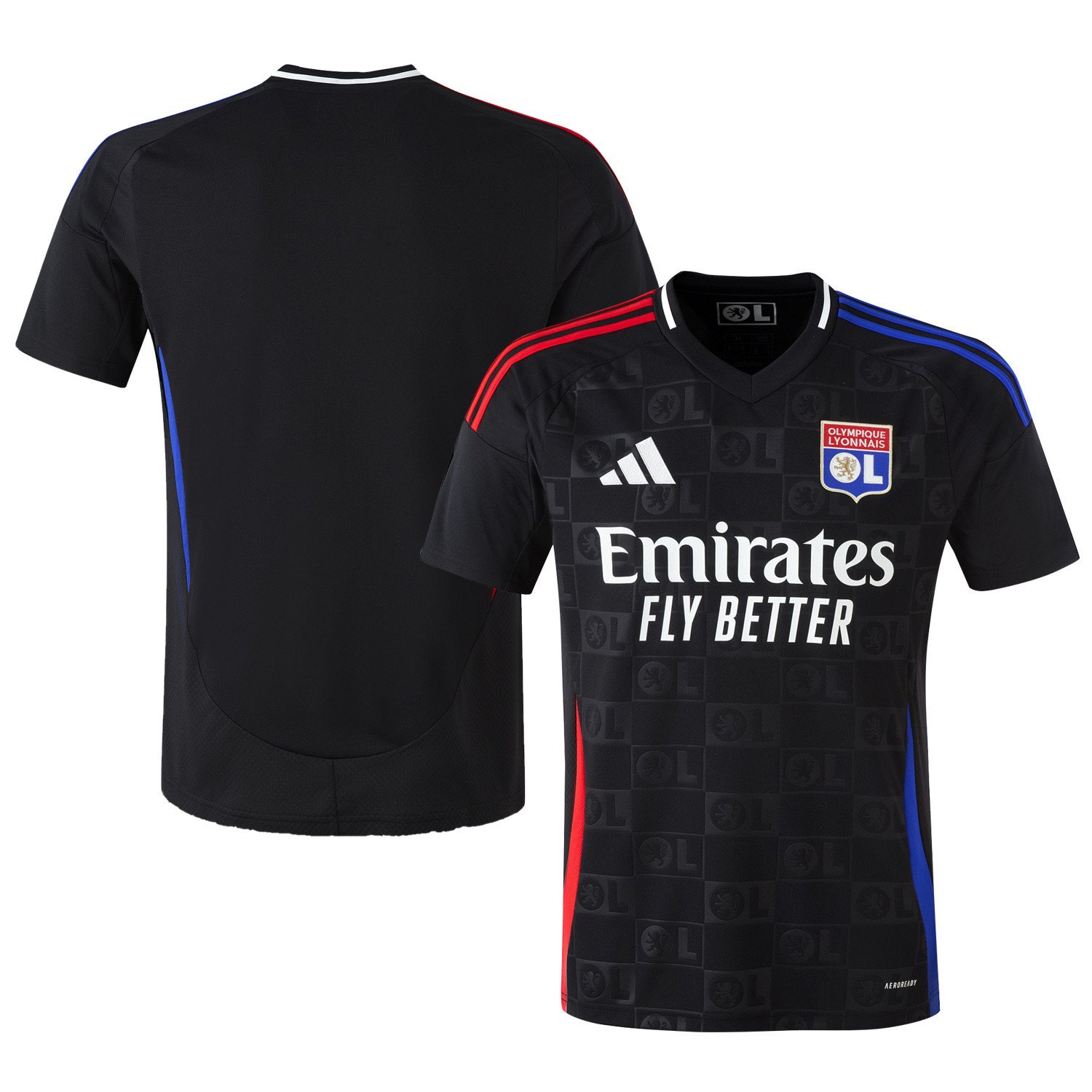 Olympique Lyonnais 2024/25 Away Men Jersey - Black