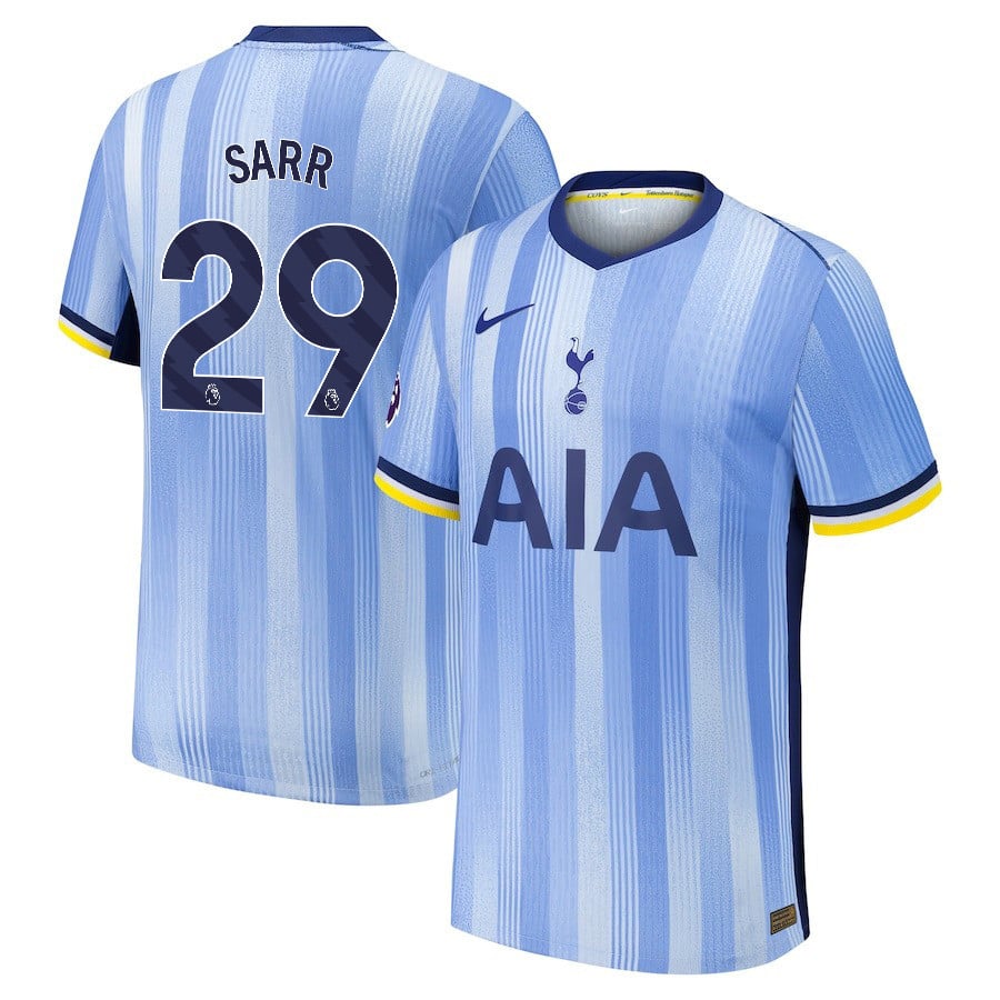 Pape Matar Sarr 29 Tottenham Hotspur 2024/25 Away Men Jersey - Blue
