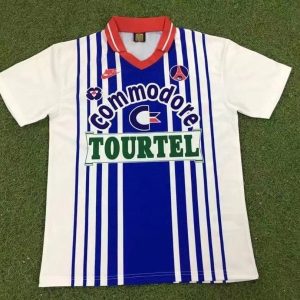 Paris Saint-Germain 1992/93 Away Retro Men Jersey - White