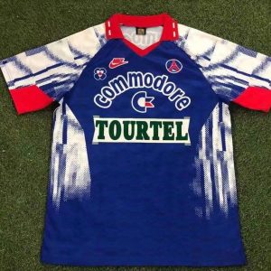 Paris Saint-Germain 1992/93 Home Retro Men Jersey - Navy