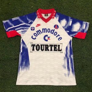 Paris Saint-Germain 1993/94 Away Retro Men Jersey - White