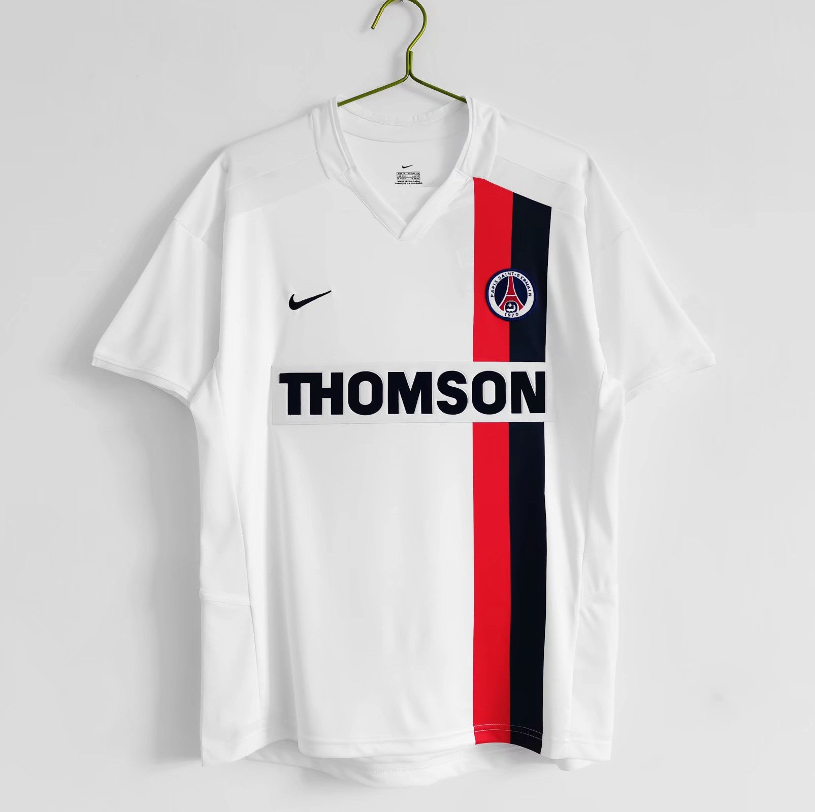 Paris Saint-Germain 2002/03 Away Retro Men Jersey - White