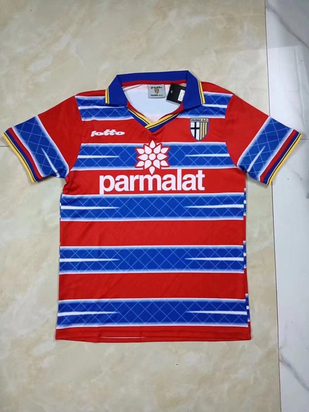 Parma Calcio 1913 1998/99 Away Retro Men Jersey – Red
