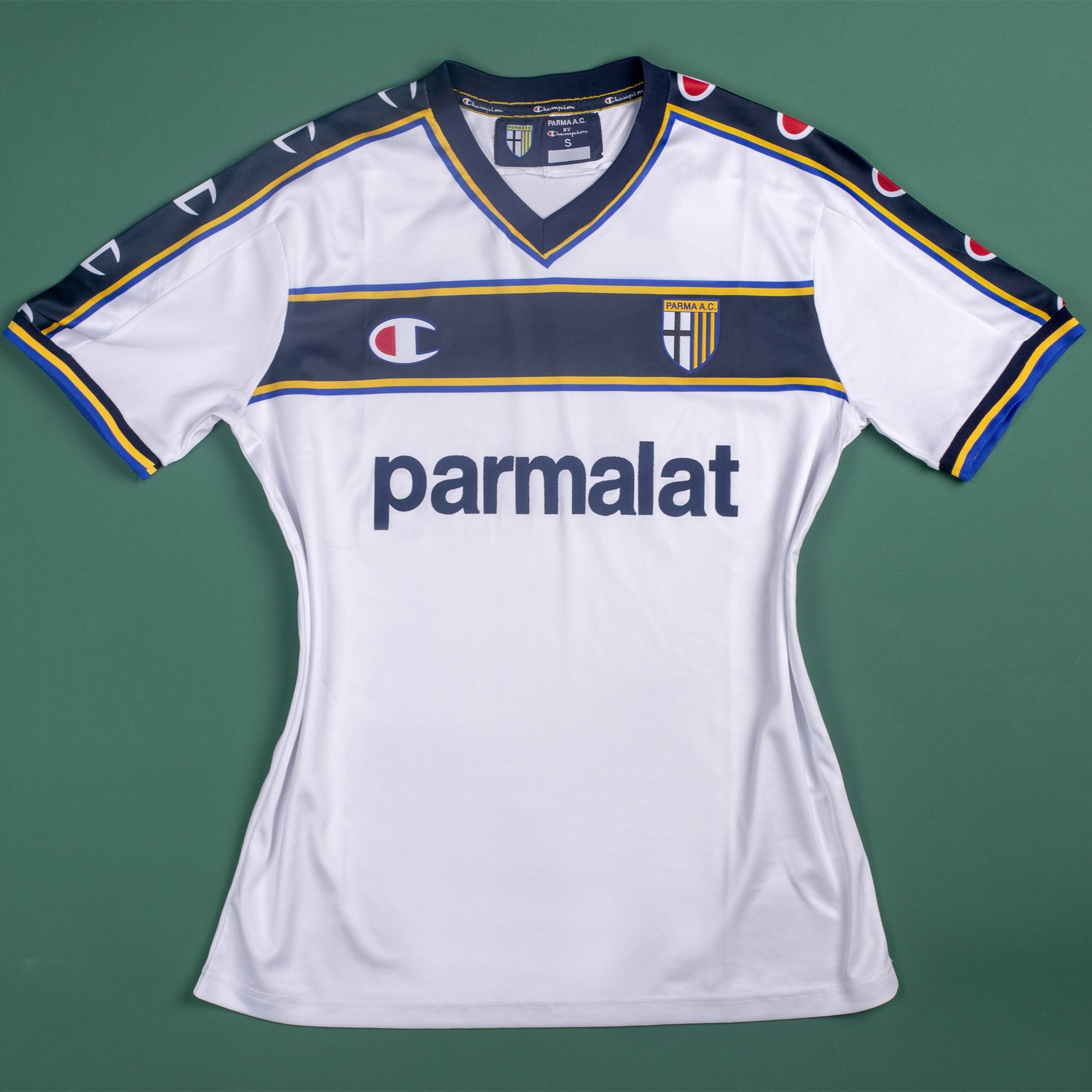 Parma Calcio 1913 2002/03 Away Retro Men Jersey - White
