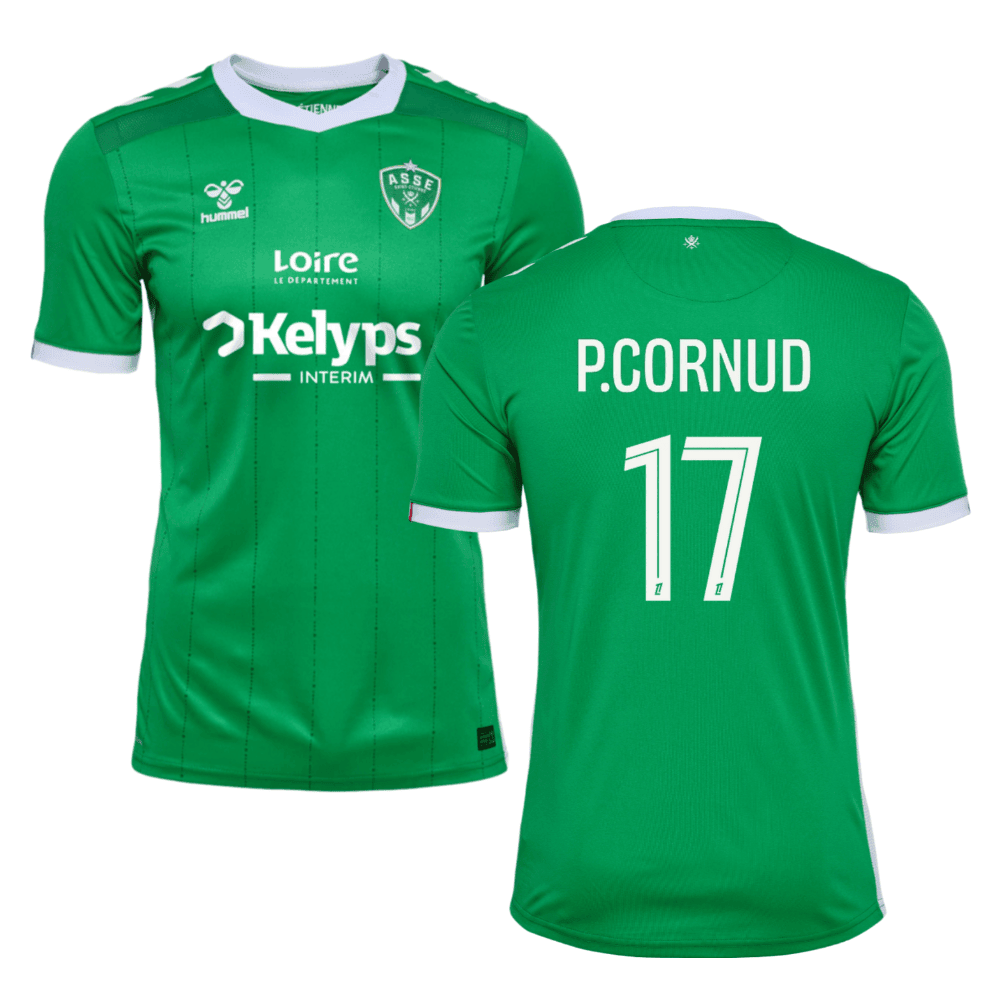 Pierre Cornud 17 AS Saint-Étienne 2024/25 Home Men Jersey - Green