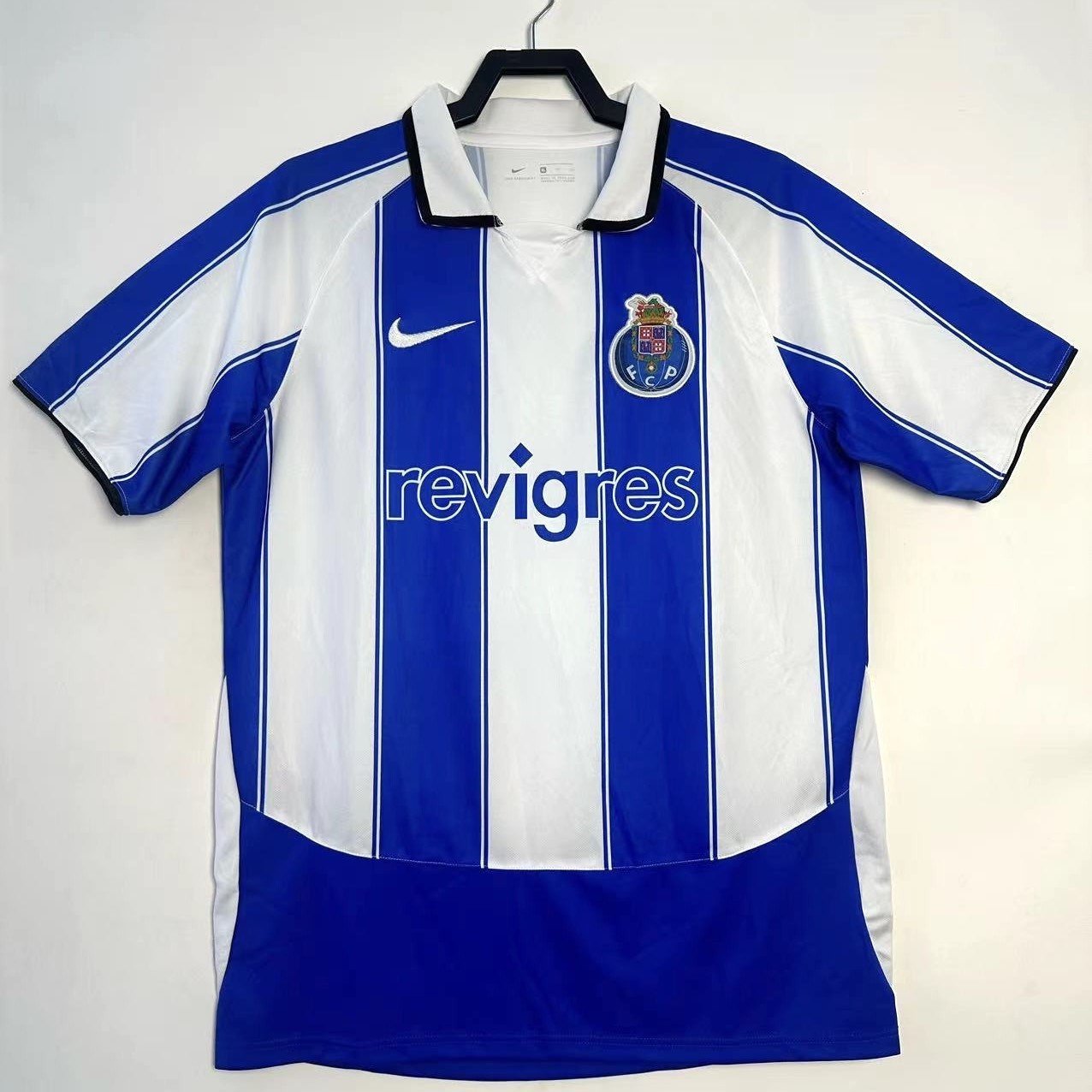 Porto 2003/04 Home Retro Men Jersey - White/Blue