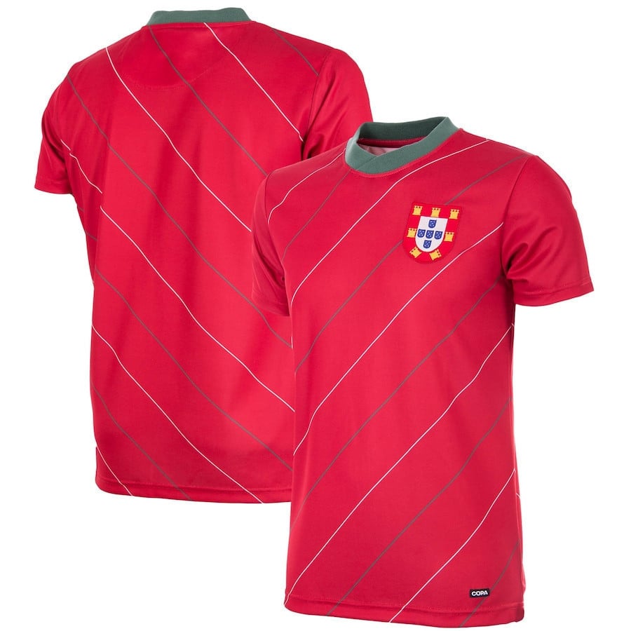 Portugal 1984 Retro Jersey - Men, Red