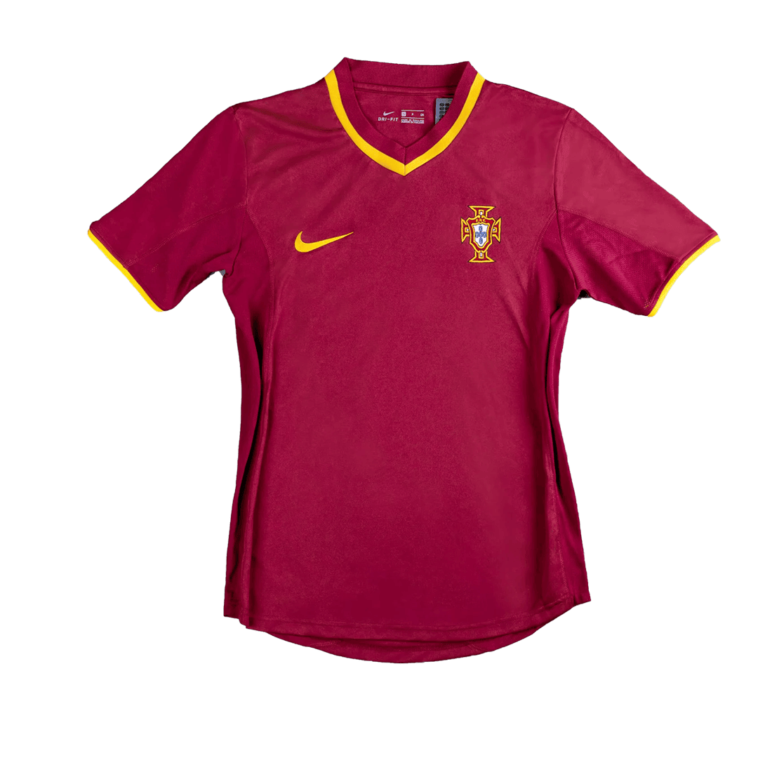 Portugal 2000 Home Retro Men Jersey - Burgundy
