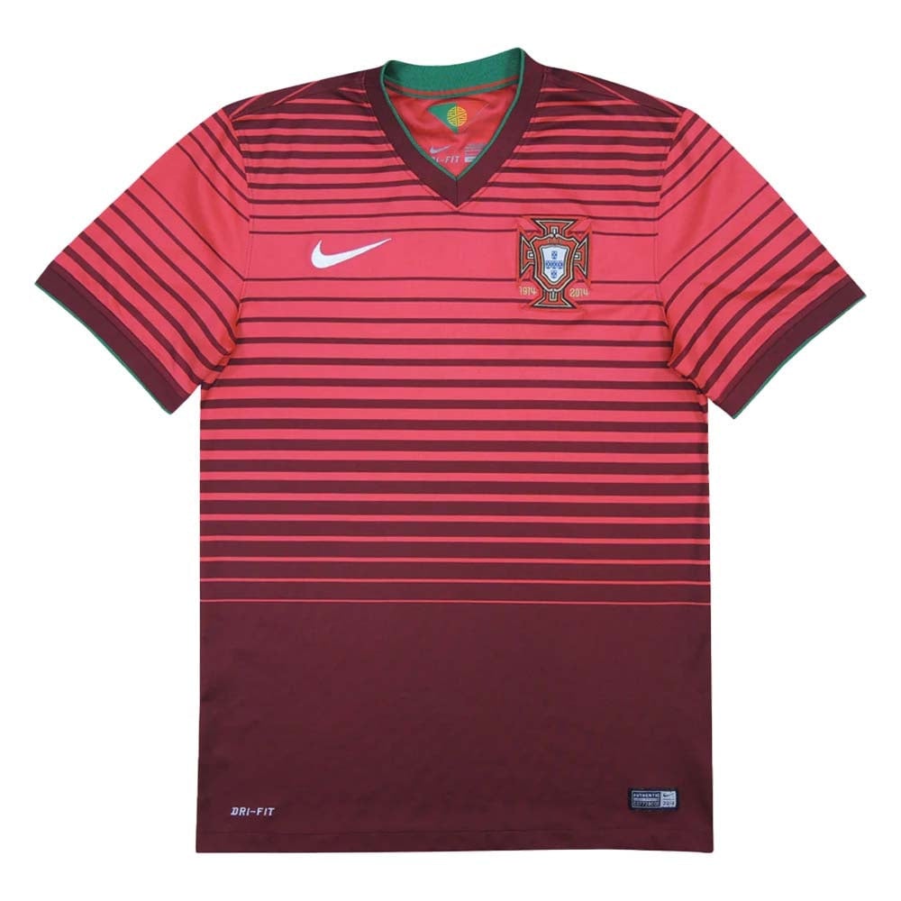 Portugal 2014/15 Home Retro Men Jersey - Red