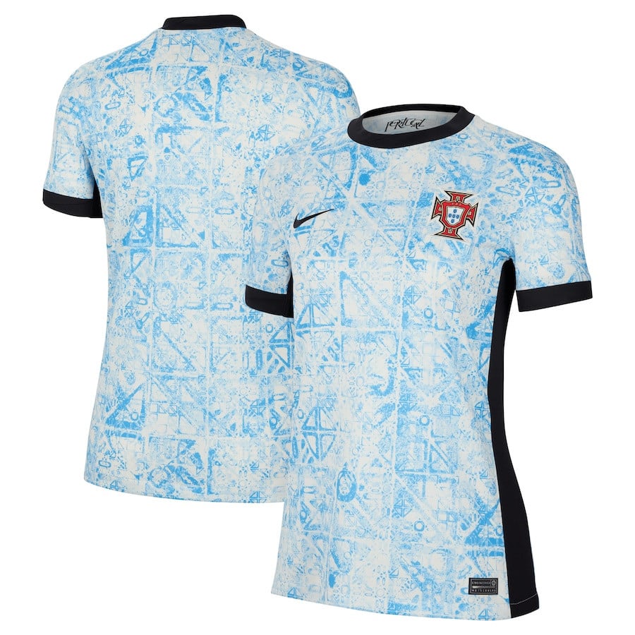 Portugal National Team 2024 Away Women Jersey - Cream