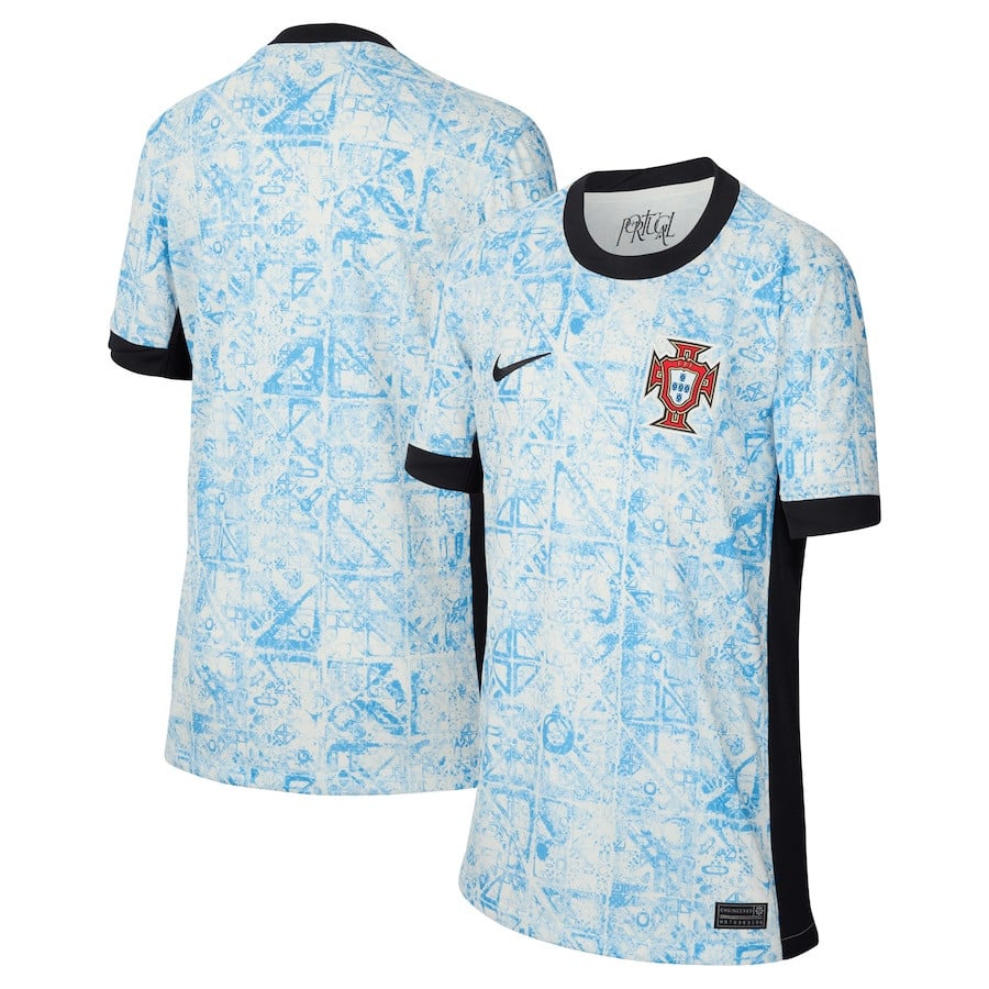 Portugal National Team 2024 Away YOUTH Jersey - Cream