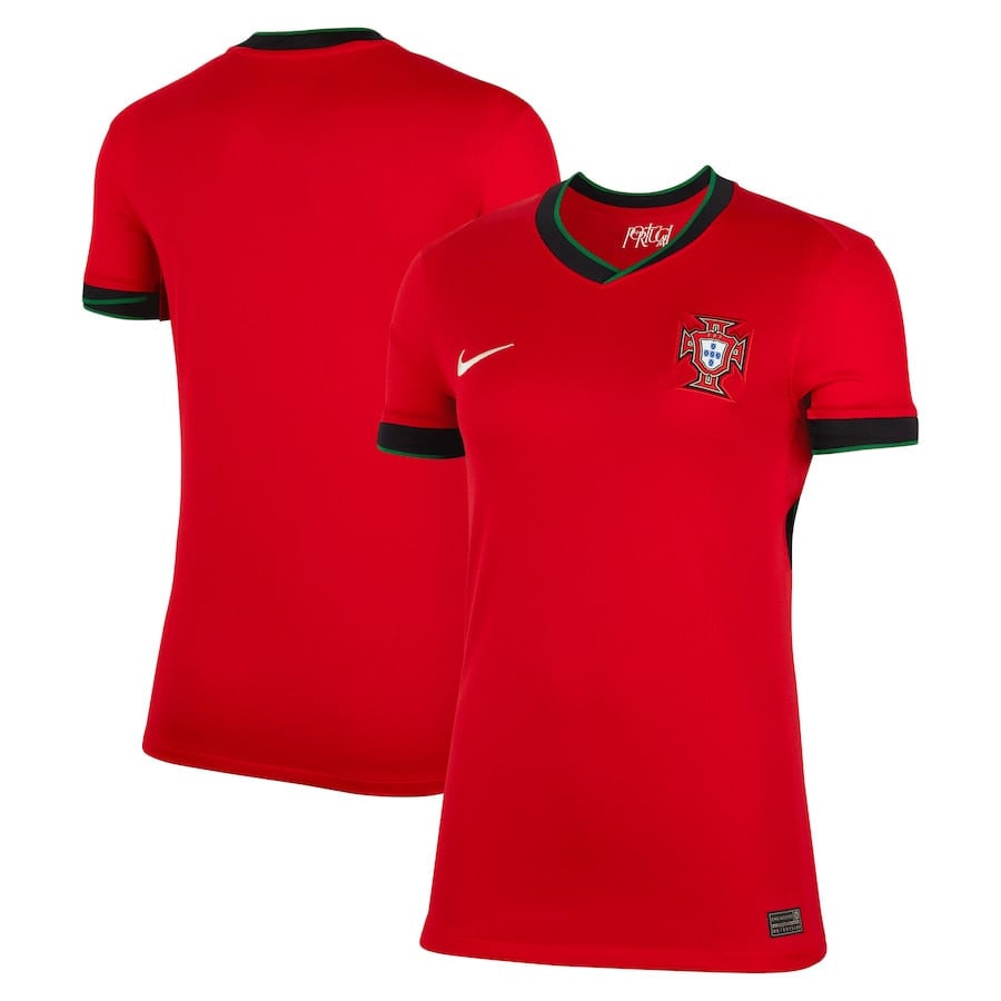 Portugal National Team 2024 Home Women Jersey - Red