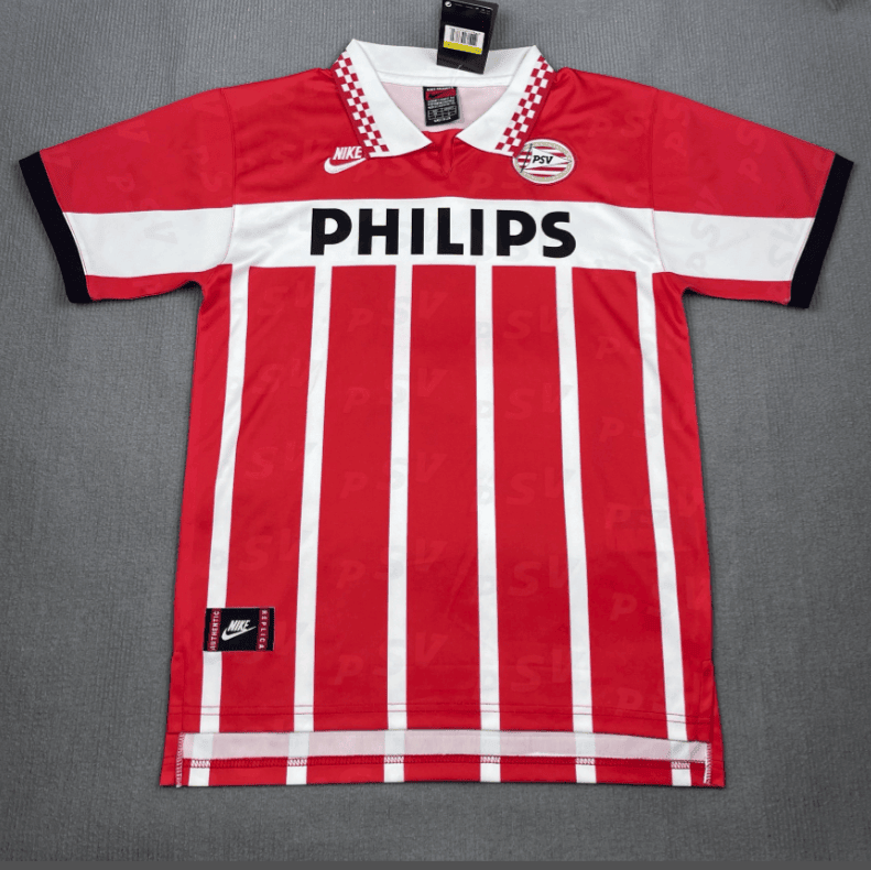 PSV Eindhoven 1995/96 Home Retro Men Jersey - Red