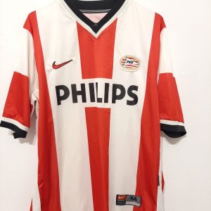 PSV Eindhoven 1998 Home Retro Men Jersey - White/Red