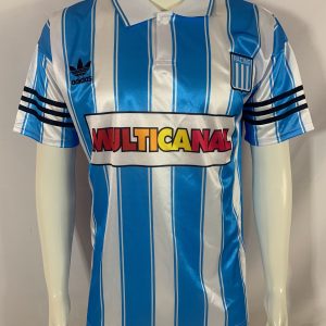 Racing Club de Avellaneda 1994/95 Stadium Retro Men Jersey - Light Blue