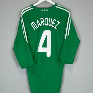 Rafael Márquez 4 Mexico National Team 2008/09 Home Men Retro Jersey - Green