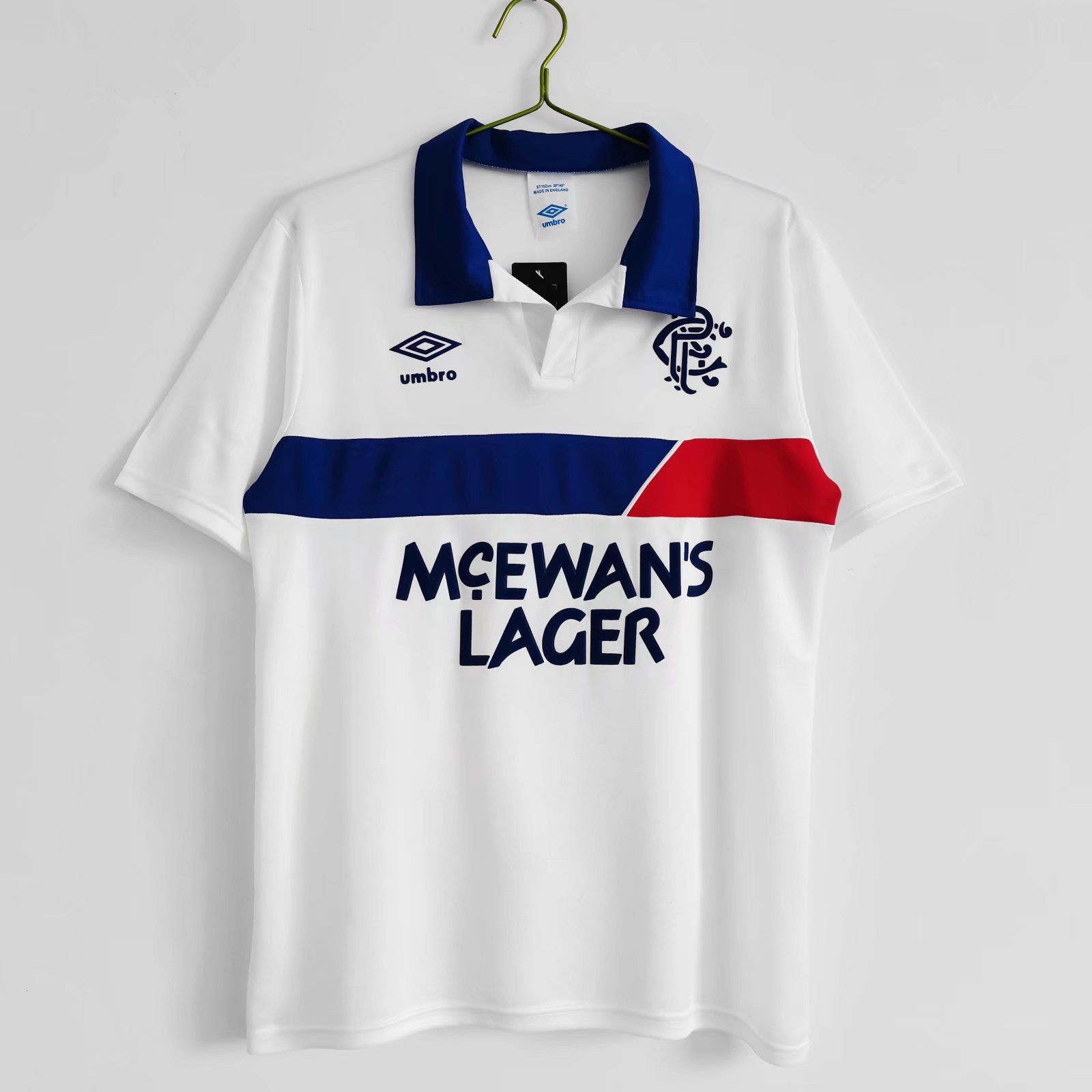 Rangers F.C. 1994 Away Retro Men Jersey - White