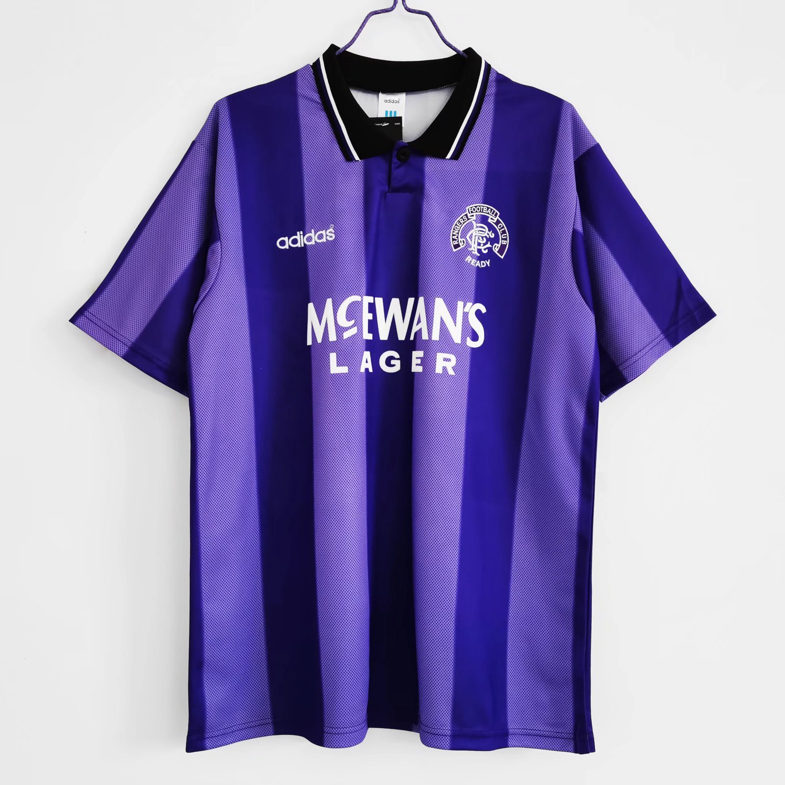 Rangers F.C. 1994/95 Third Retro Men Jersey - Purple