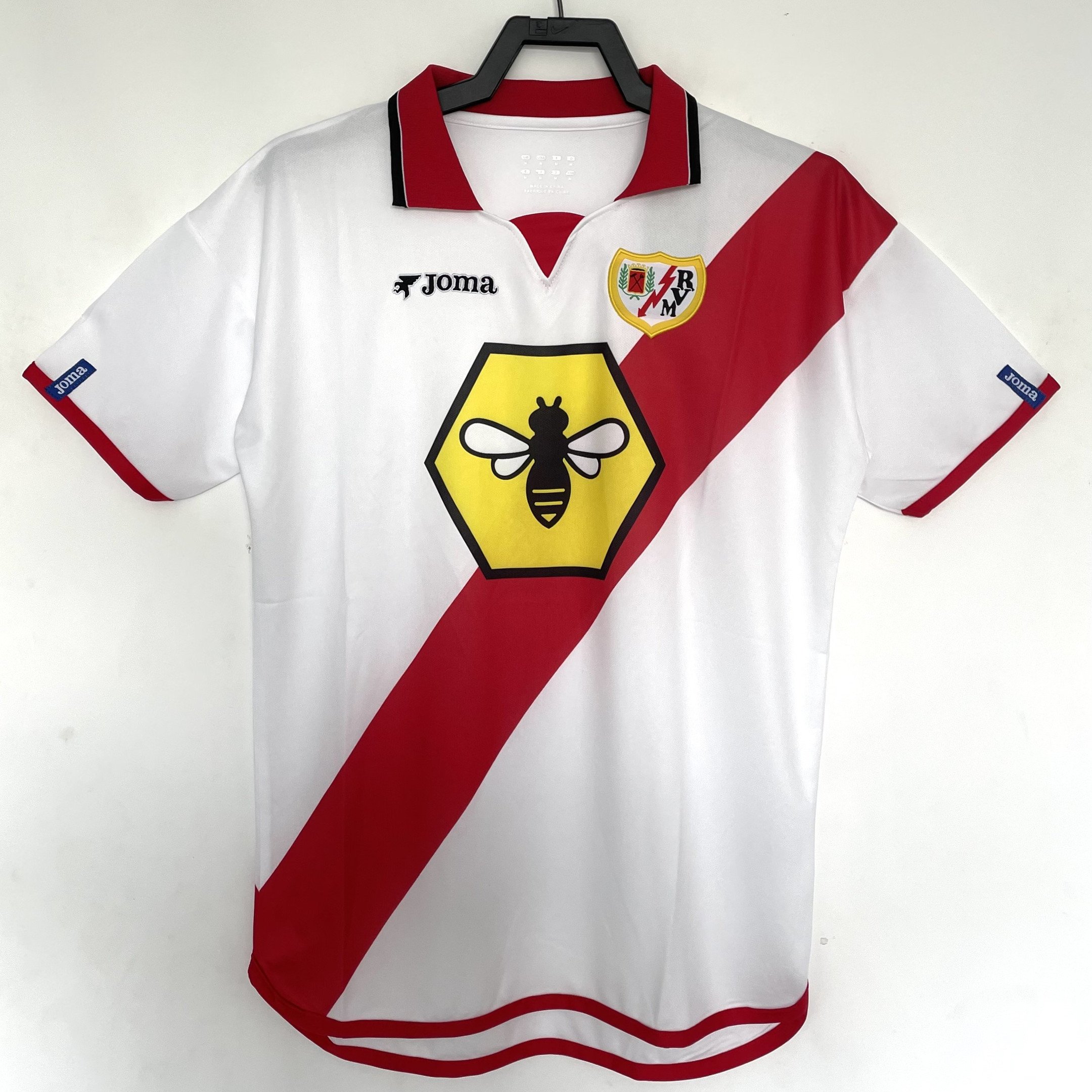 Rayo Vallecano 2001/02 Home Retro Men Jersey - White