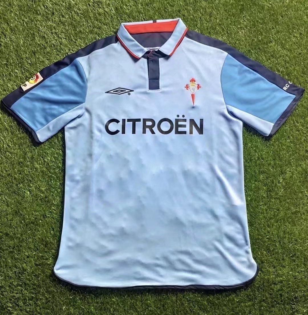 RC Celta de Vigo 2003/04 Home Retro Men Jersey – Light Blue