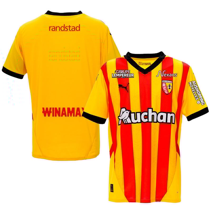RC Lens 2024/25 Home Men Jersey - Yellow