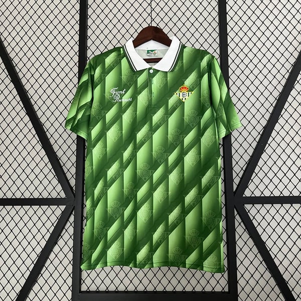 Real Betis 1993 Away Retro Men Jersey - Green