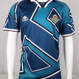 Real Betis Balompié 1995/97 Away Retro Men Jersey - Blue