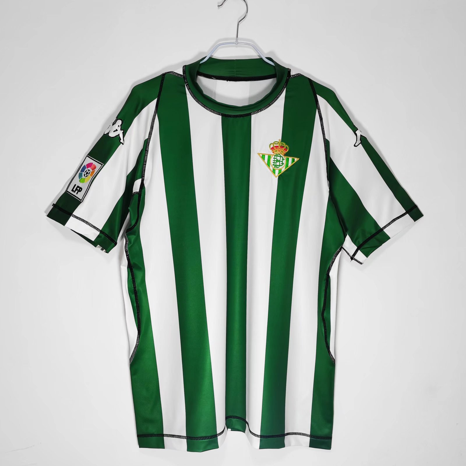 Real Betis Balompié 2003/04 Home Retro Men Jersey - White/Green