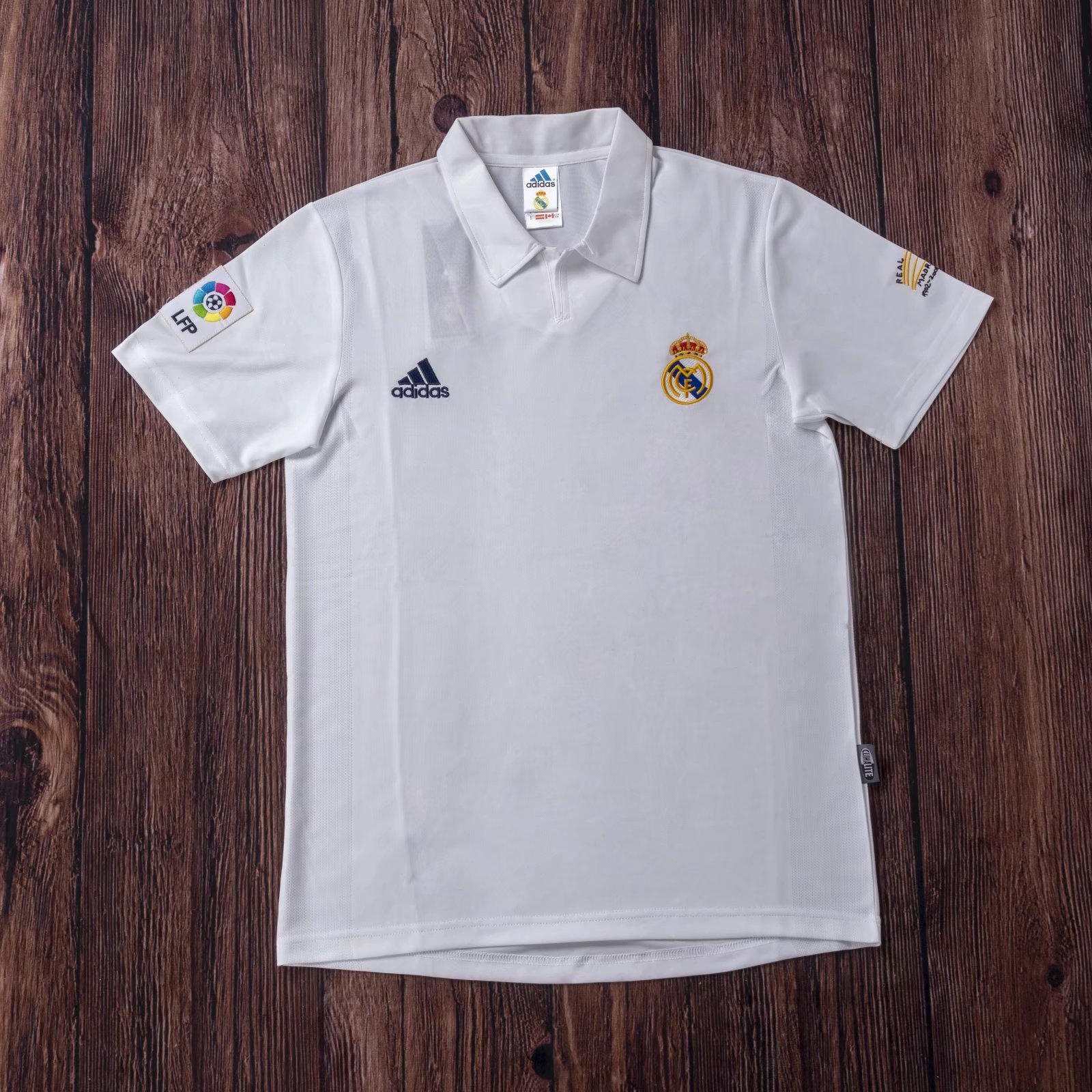 Real Madrid 2002/03 Home Retro Men Jersey - White
