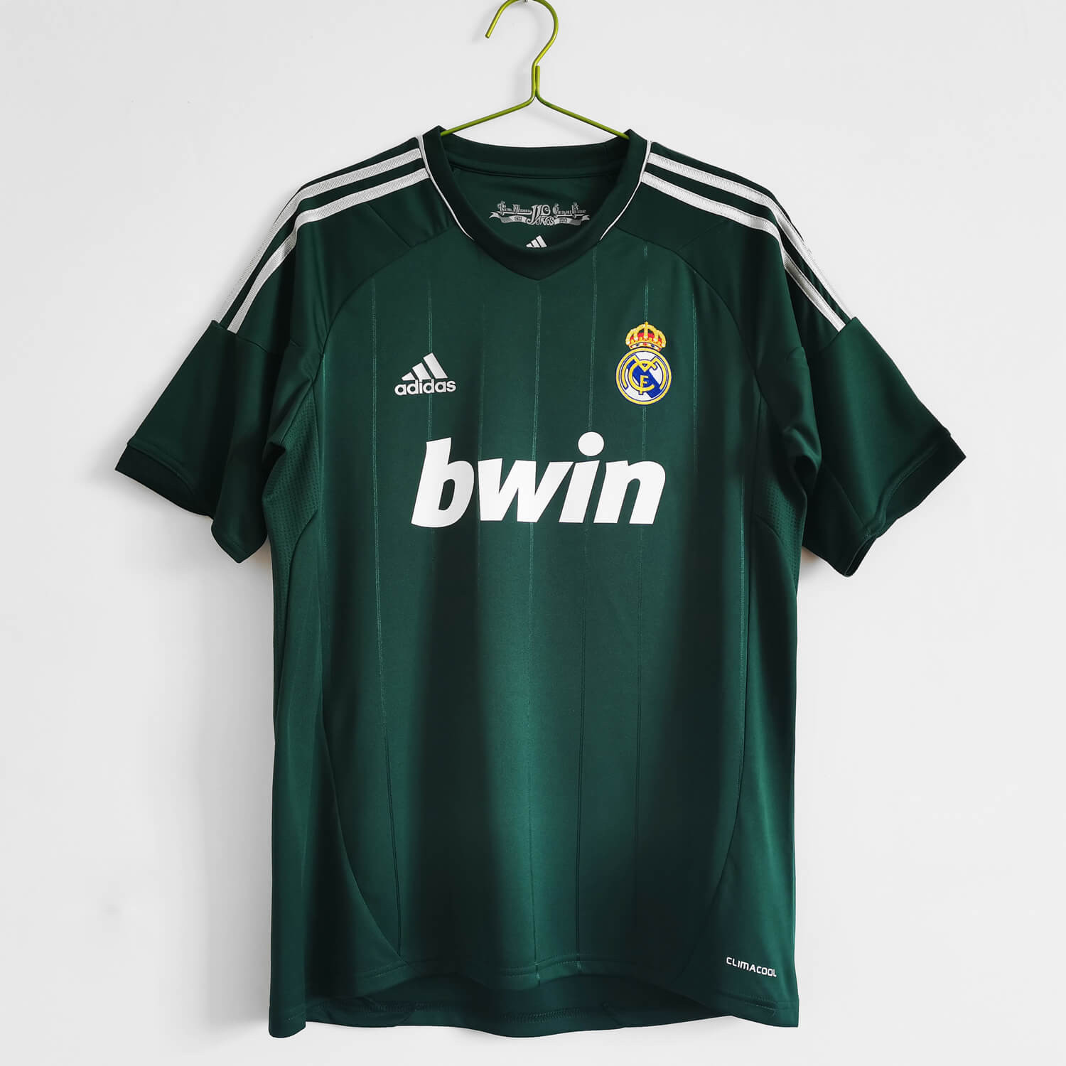 Real Madrid 2012/13 Third Retro Men Jersey - Green