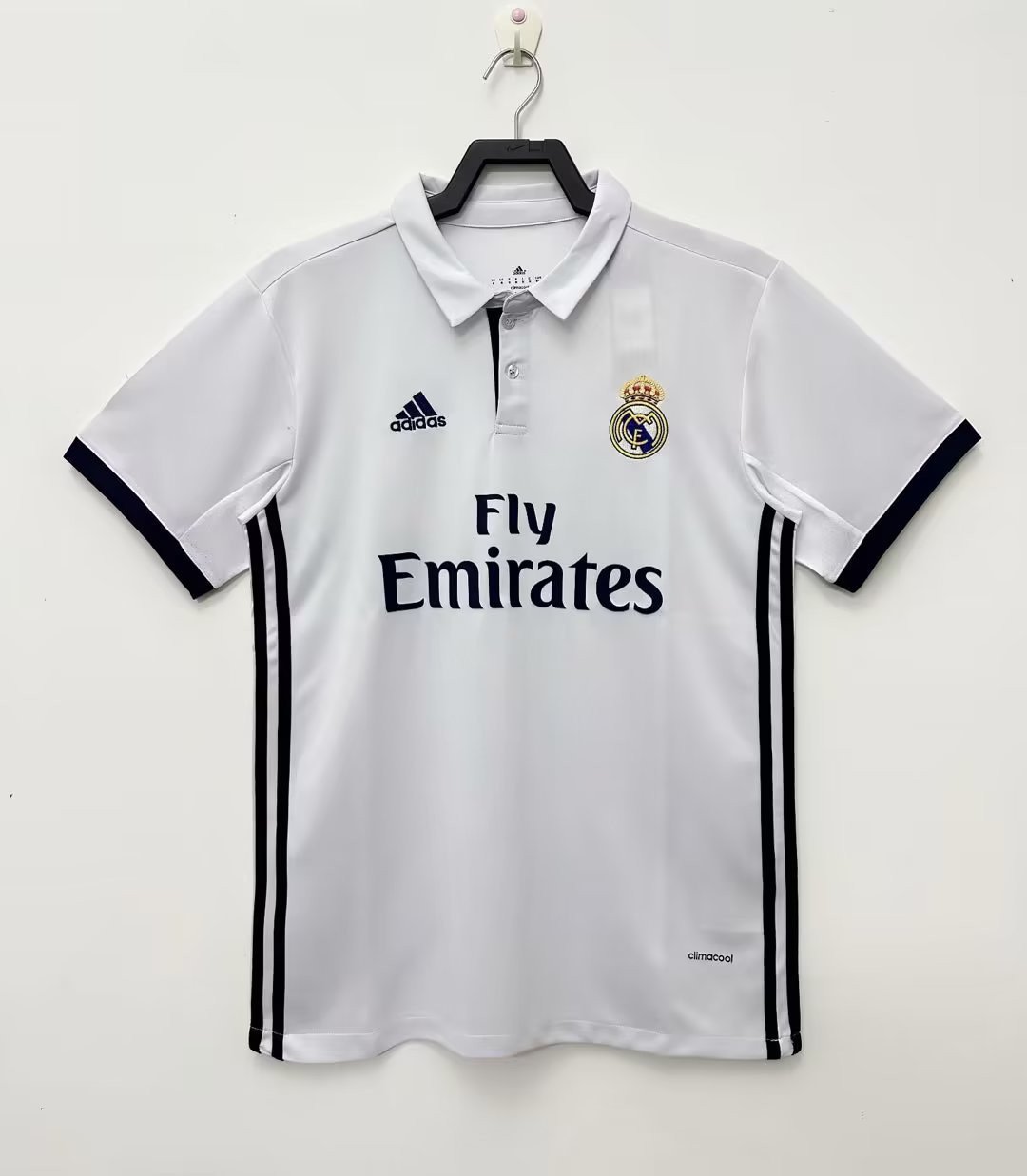 Real Madrid 2016/17 Home Retro Men Jersey – White