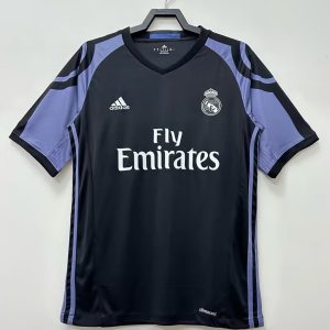 Real Madrid 2016/17 Third Retro Men Jersey - Black