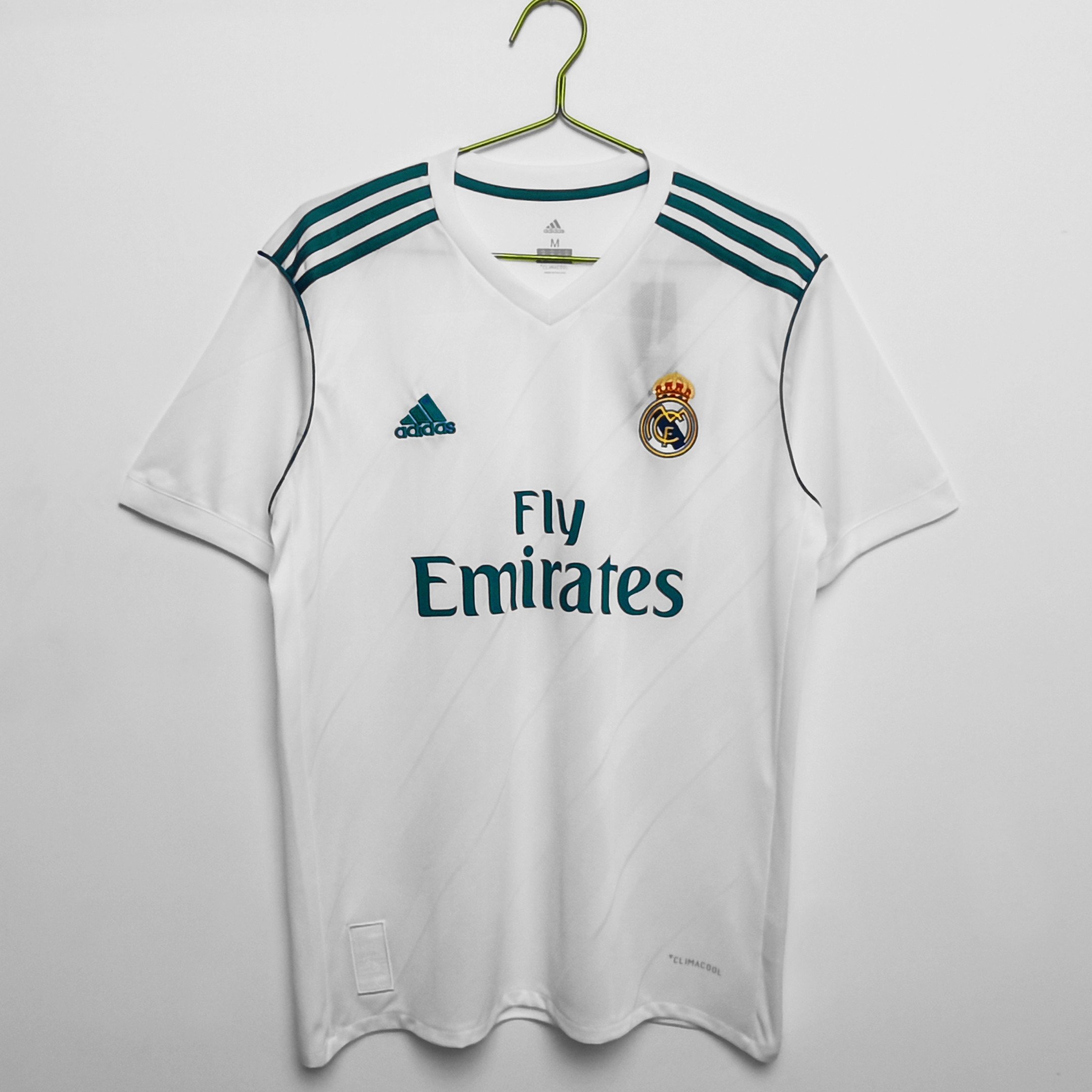 Real Madrid 2017/18 Home Retro Men Jersey - White